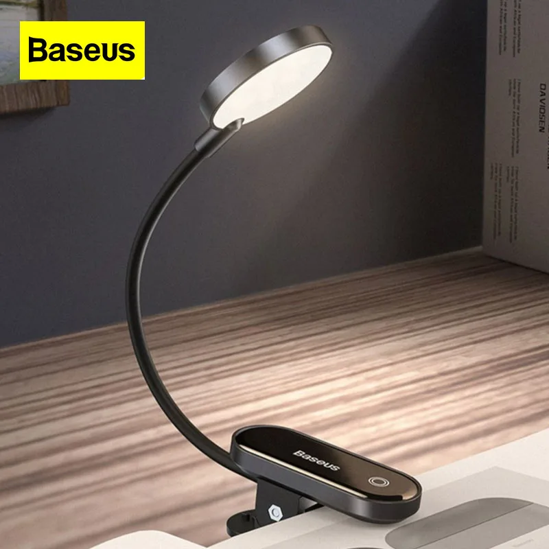 Освещение Baseus с зажимом, лампа для защиты глаз, Высококачественная перезаряжаемая Настольная мини-лампа с регулировкой на 360 ° для студенческого прикроватного чтения
Освещение Baseus с зажимом, лампа для защиты глаз, Высококачественная перезаряжаемая Настольная мини-лампа с регулировкой на 360 ° для студенческого прикроватного чтения