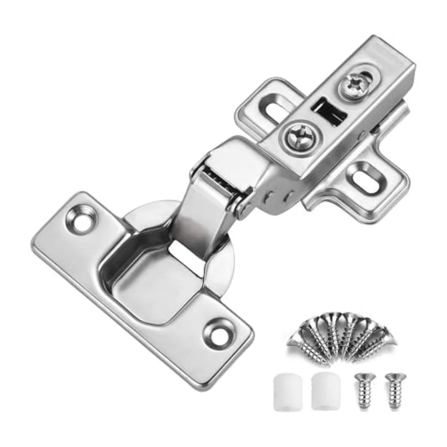 0 Pack Frameless Soft Close Cabinet Hinges for Kitchen 5°Clip on Plate Adjustable Concealed European Door Hinges Nickel Plated
0 Pack Frameless Soft Close Cabinet Hinges for Kitchen 5°Clip on Plate Adjustable Concealed European Door Hinges Nickel Plated