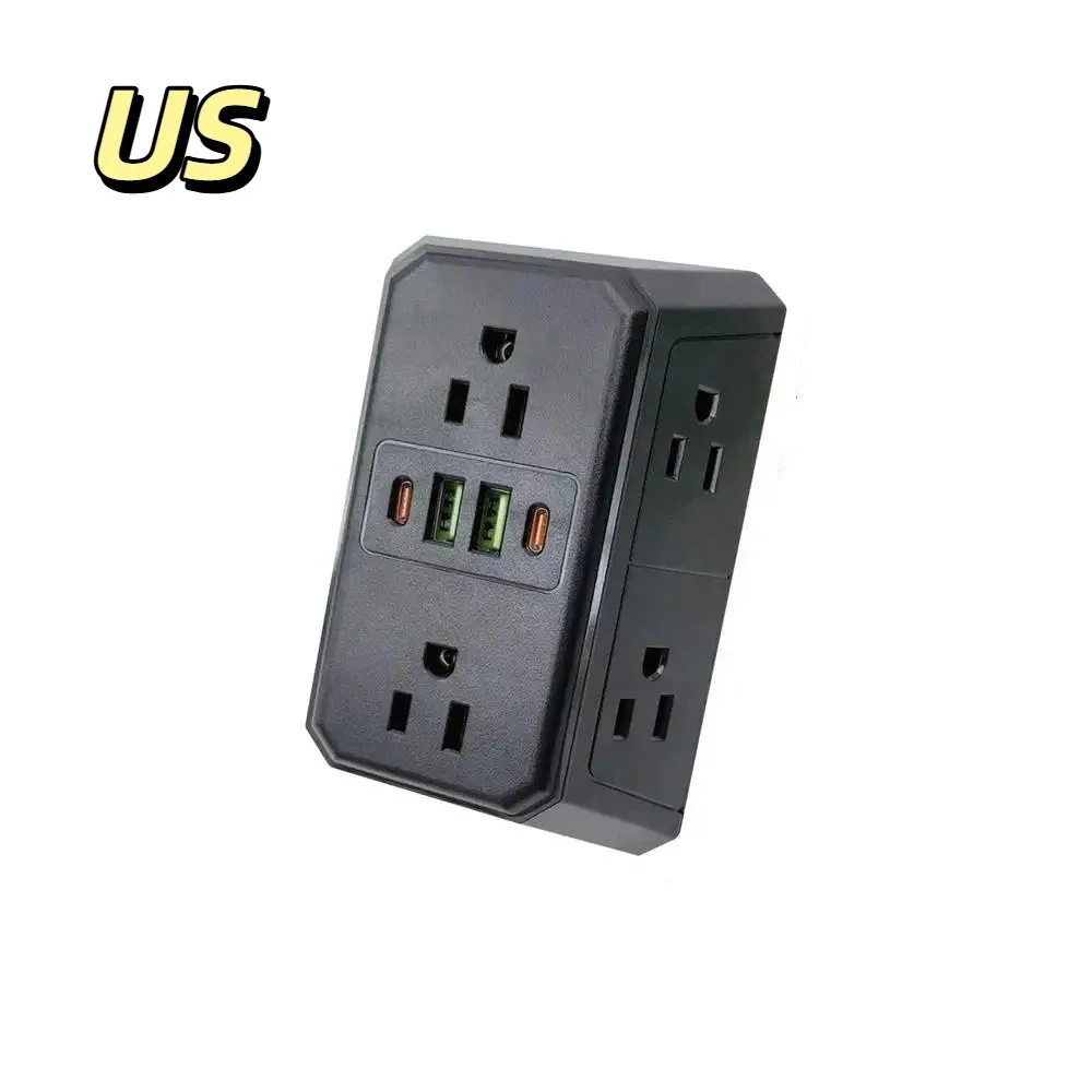 US Plug Multi Port Expander Multiple USB Ports High-Quality Internal Parts Six Outlet Power Splitter Compact Design for US
US Plug Multi Port Expander Multiple USB Ports High-Quality Internal Parts Six Outlet Power Splitter Compact Design for US