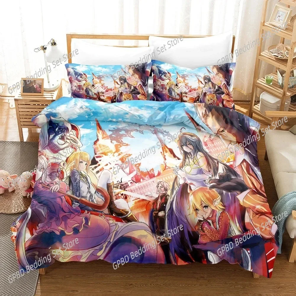 3D Print Fashion OVERLORD Comfortable Duvet Quilt Cover Pillowcase Bedding Set Children Bedroom Decoration Home Textile
3D Print Fashion OVERLORD Comfortable Duvet Quilt Cover Pillowcase Bedding Set Children Bedroom Decoration Home Textile