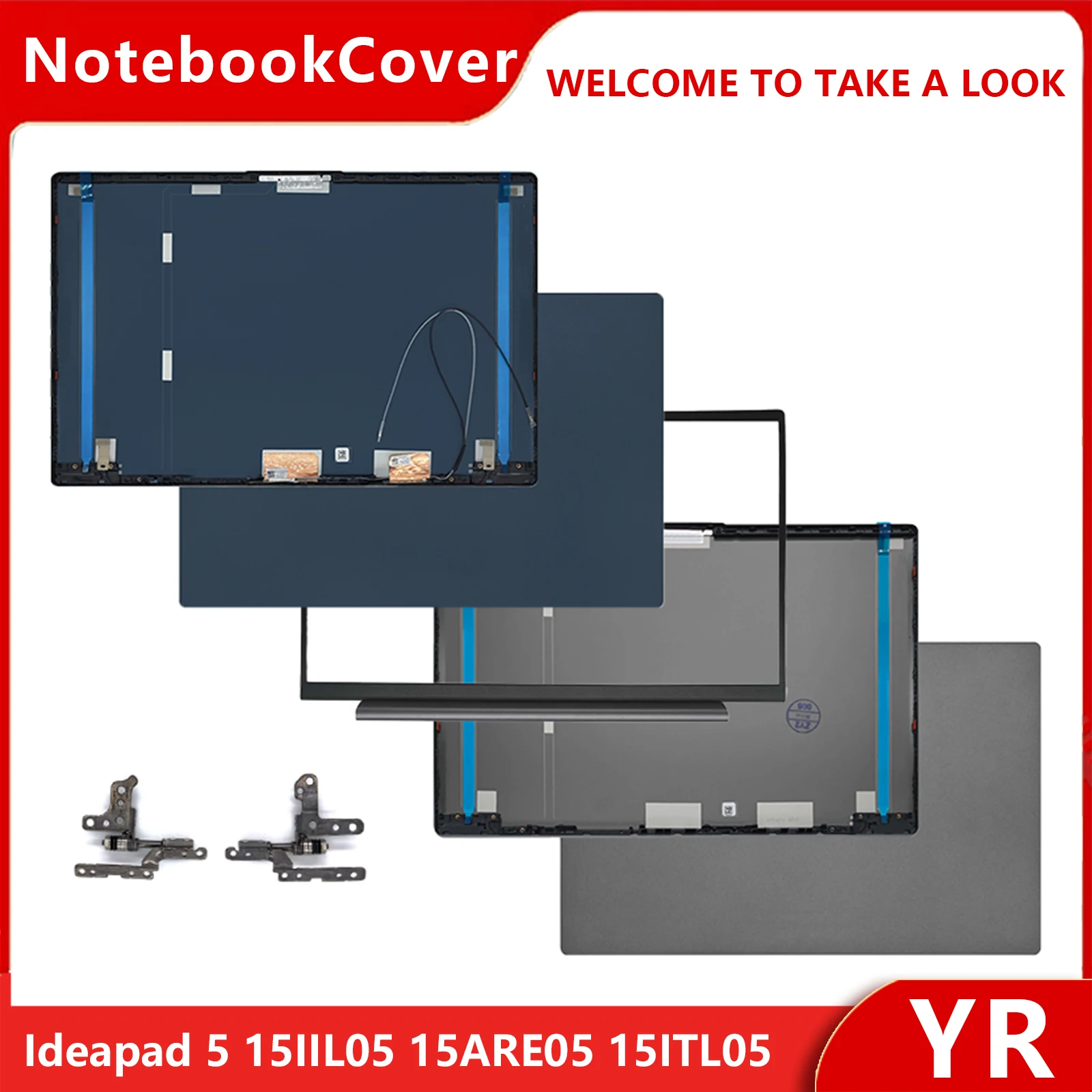 New For Ideapad 5 15IIL05 15ARE05 15ITL05 15ALC05 2020 2021 Laptop Shell LCD Rear Lid Top cover/Back Cover/Front Bezel/Hinges
New For Ideapad 5 15IIL05 15ARE05 15ITL05 15ALC05 2020 2021 Laptop Shell LCD Rear Lid Top cover/Back Cover/Front Bezel/Hinges