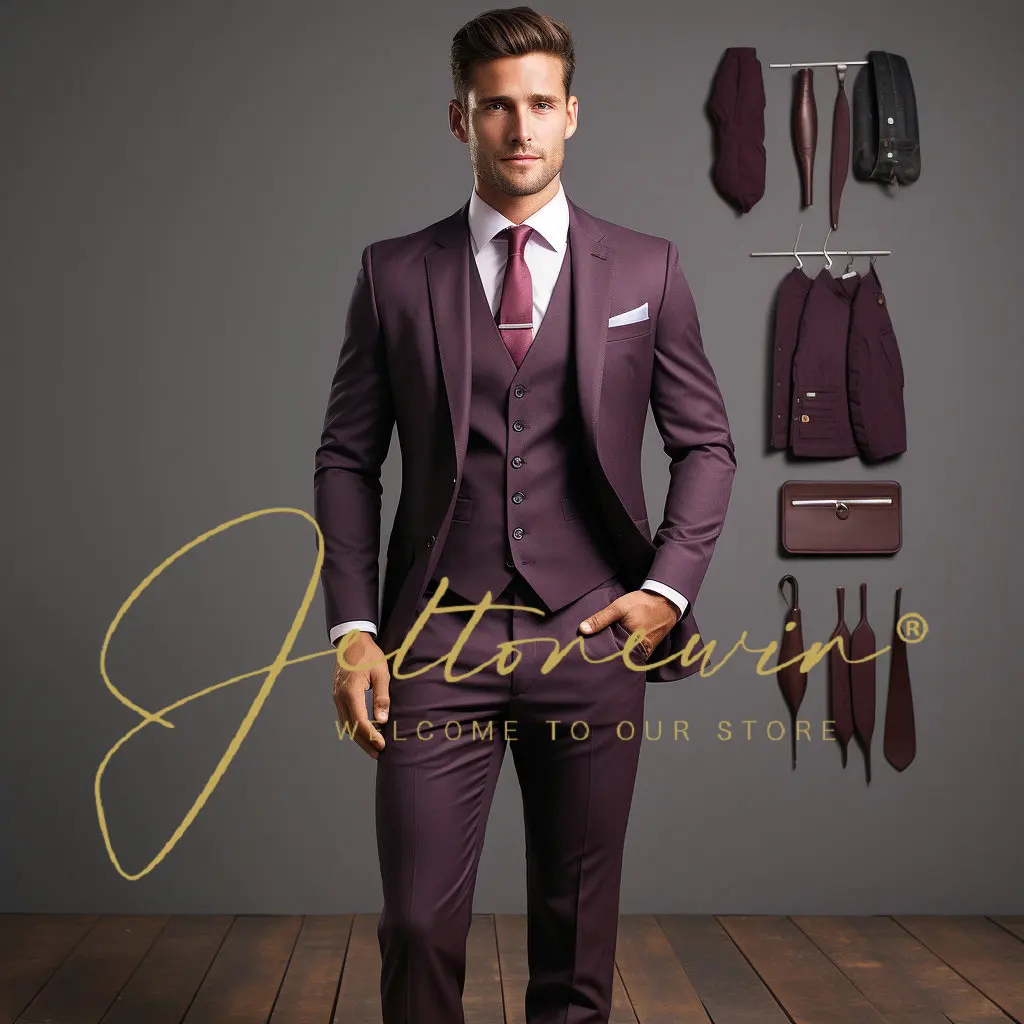 Blazer Vest Pants Luxury High-end Brand Boutique Casual Business Suit 3 Pcs Set Groom Wedding Party Dress Jacket Trapstar
Blazer Vest Pants Luxury High-end Brand Boutique Casual Business Suit 3 Pcs Set Groom Wedding Party Dress Jacket Trapstar