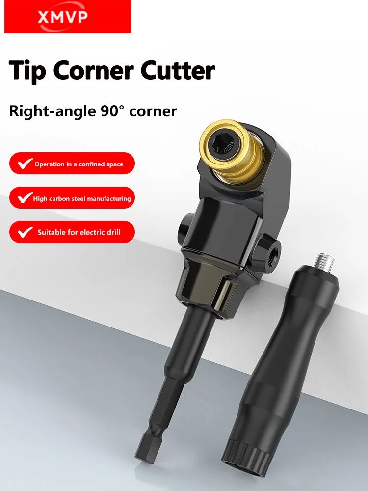 Head cornerer 90-degree universal electric turning adapter electric drill right-angle turning angle screwdriver
Head cornerer 90-degree universal electric turning adapter electric drill right-angle turning angle screwdriver