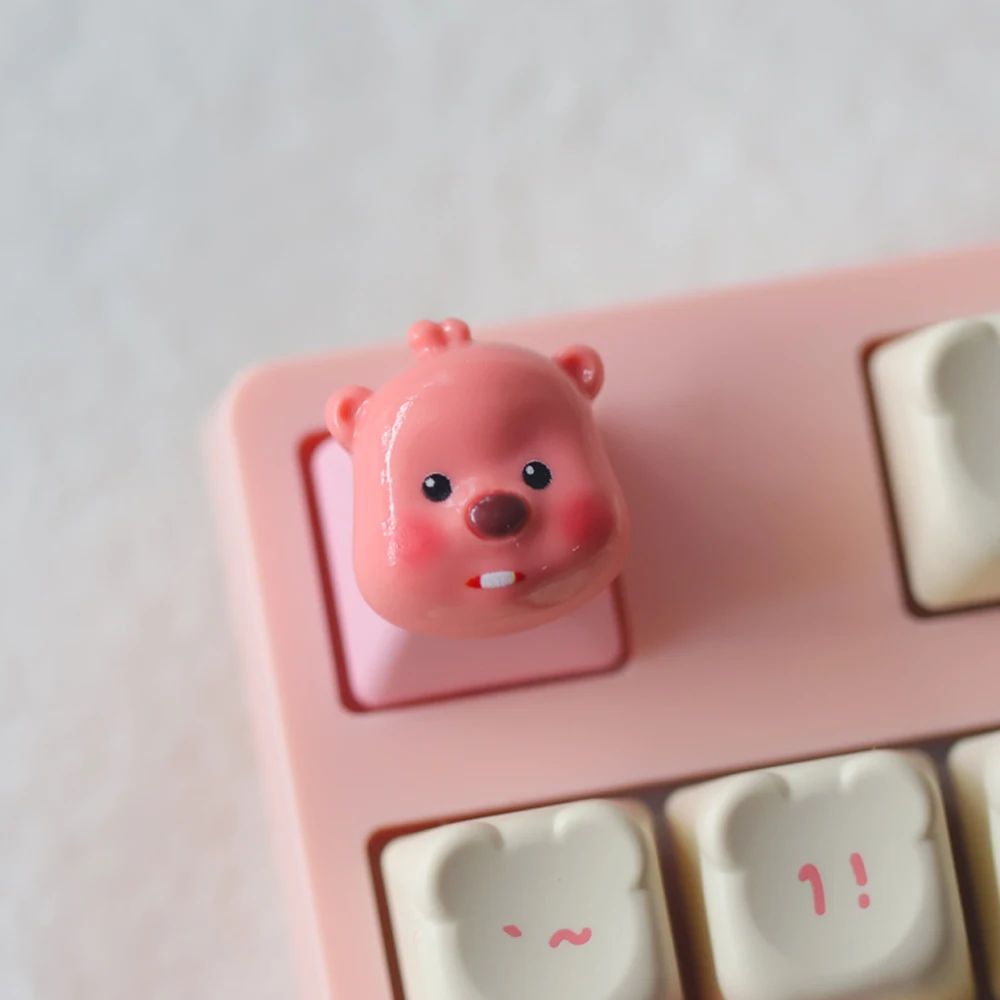 Keycaps Hand-made Cartoon Keycaps Mechanical Keyboard Keycaps Cute Beaver Loopy Customized Gaming Accessories Decoration Gifts
Keycaps Hand-made Cartoon Keycaps Mechanical Keyboard Keycaps Cute Beaver Loopy Customized Gaming Accessories Decoration Gifts