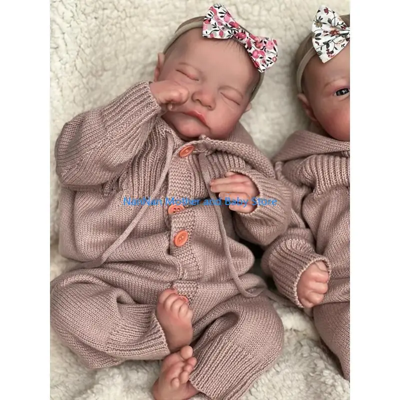 19 Inch Doll Baby Realistic Silicone Full Body White Skin Boy Doll for Kid Doll with Clothes
19 Inch Doll Baby Realistic Silicone Full Body White Skin Boy Doll for Kid Doll with Clothes