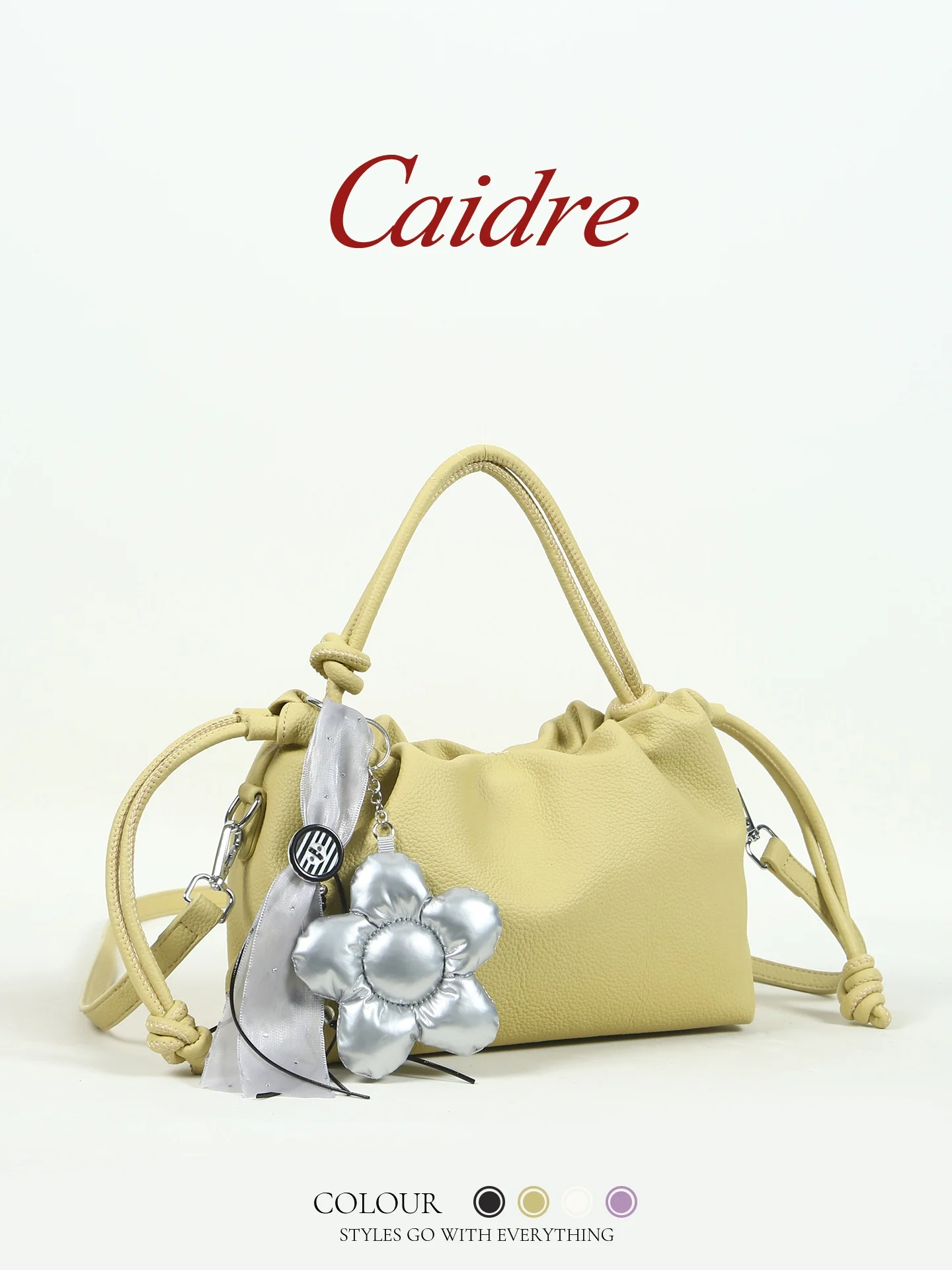 Caidre Cloud Shape Handbag Women's Commuter Tote Bag Fashionable Shoulder Crossbody Bag Korean Style Pure Color PU Leather
Caidre Cloud Shape Handbag Women's Commuter Tote Bag Fashionable Shoulder Crossbody Bag Korean Style Pure Color PU Leather