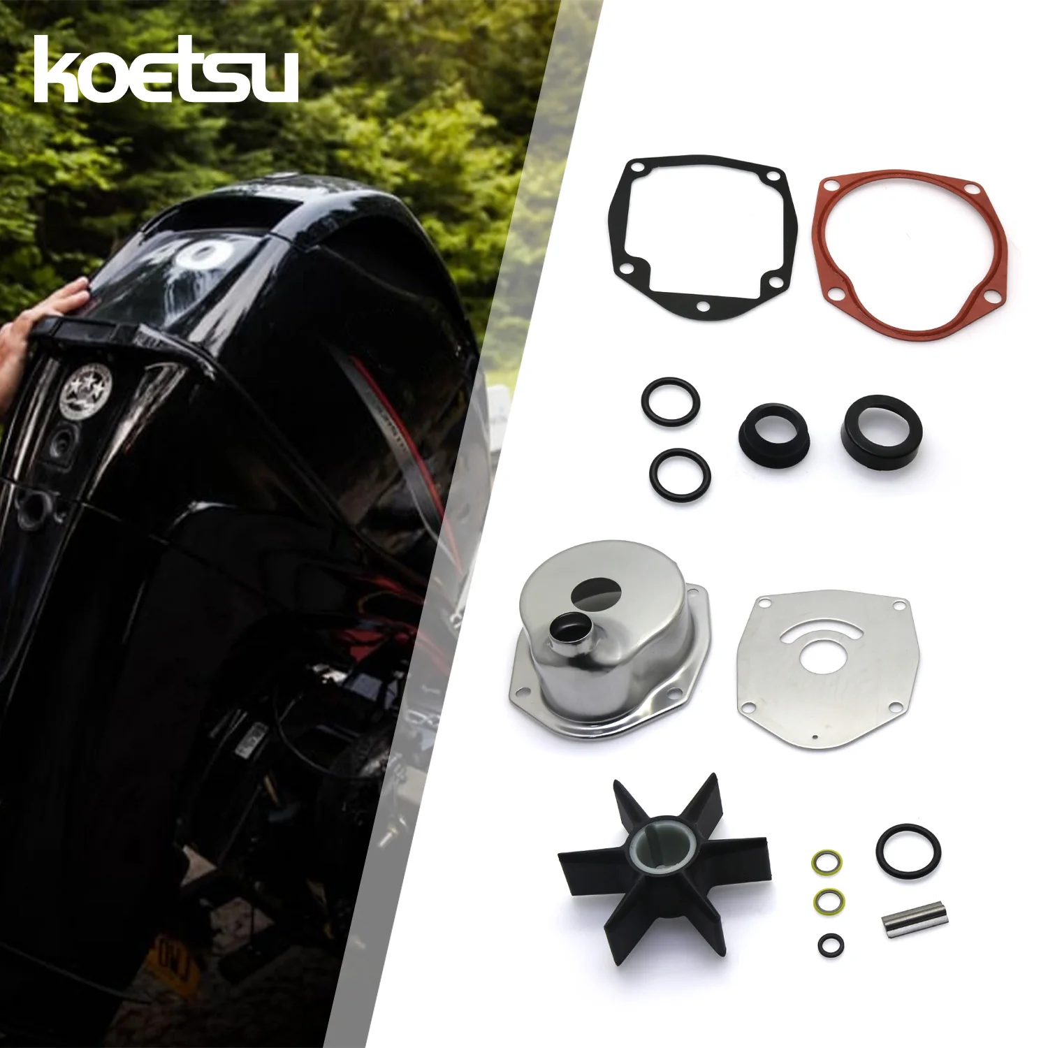 Water Pump Repair Kit for Mercury Tohatsu Outboard Boat Engine Parts Kit Two-Stroke 175 300 HP Four-Stroke 35 40 50 60 115 HP
Water Pump Repair Kit for Mercury Tohatsu Outboard Boat Engine Parts Kit Two-Stroke 175 300 HP Four-Stroke 35 40 50 60 115 HP