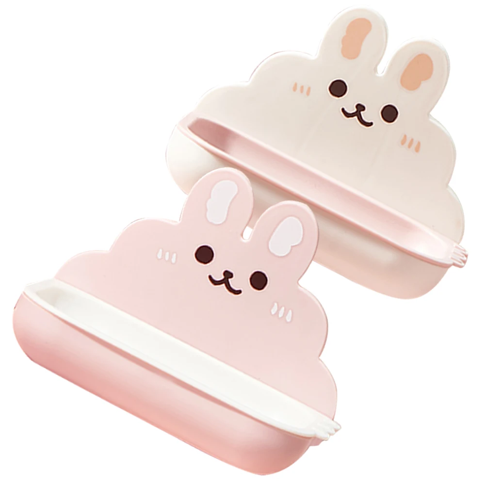 2 Pcs Cartoon Rabbit Soap Dish for Shower Wall Holder Tray Non-slip Pp Mounted Sponge Travel
2 Pcs Cartoon Rabbit Soap Dish for Shower Wall Holder Tray Non-slip Pp Mounted Sponge Travel