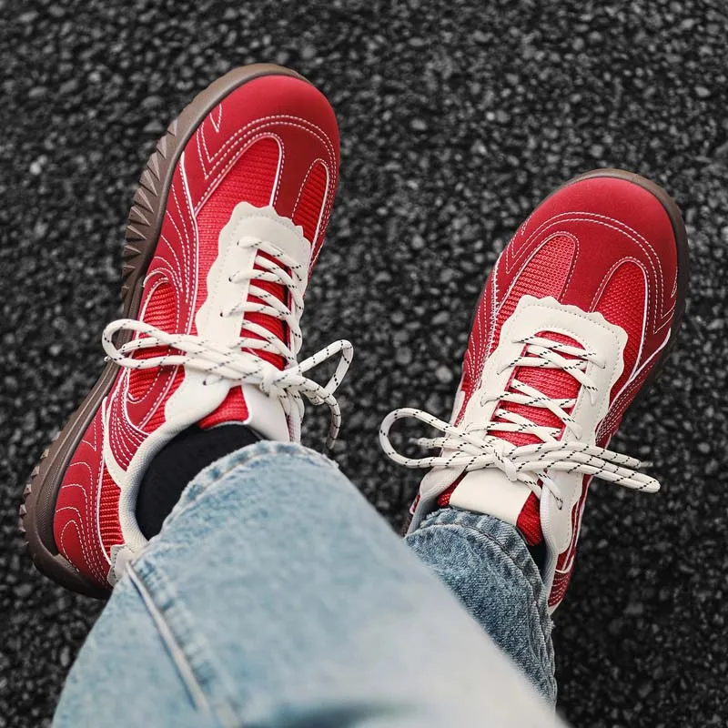 Men's Shoes Breathable Mesh Running Shoes Versatile Casual Sports Sneakers Men's Forrest Gump Shoes Moral Training Shoes
Men's Shoes Breathable Mesh Running Shoes Versatile Casual Sports Sneakers Men's Forrest Gump Shoes Moral Training Shoes