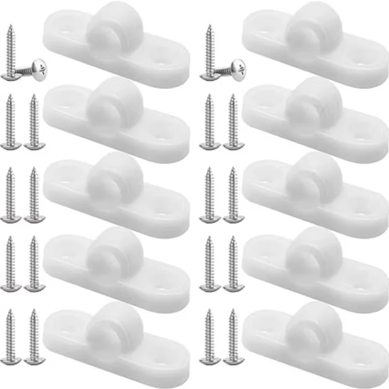 10Pcs/Set RV Horizontal Awning Mounting Pole Brackets Portable Lightweight RV Plastic Wall Eyes For Tent Roof Bar RV Caravan Set
10Pcs/Set RV Horizontal Awning Mounting Pole Brackets Portable Lightweight RV Plastic Wall Eyes For Tent Roof Bar RV Caravan Set