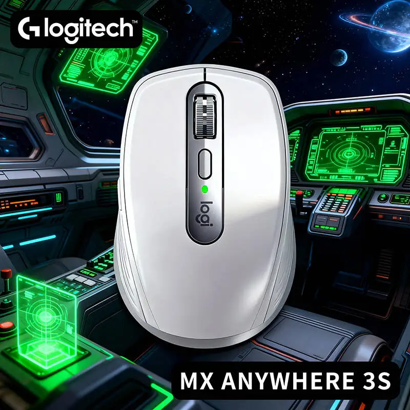 Logitech MX Anywhere 3S Wireless Mouse - 8K DPI, MagSpeed Scroll, Quiet Clicks, 3-Device Connect, USB-C Charging
Logitech MX Anywhere 3S Wireless Mouse - 8K DPI, MagSpeed Scroll, Quiet Clicks, 3-Device Connect, USB-C Charging