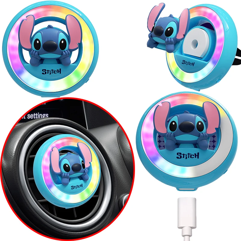Disney Stitch автомобильный атмосферный свет аниме украшение автомобиля воздуховыпускное отверстие ритм свет светящаяся интеллектуальная музыка атмосфера свет подарок
Disney Stitch автомобильный атмосферный свет аниме украшение автомобиля воздуховыпускное отверстие ритм свет светящаяся интеллектуальная музыка атмосфера свет подарок