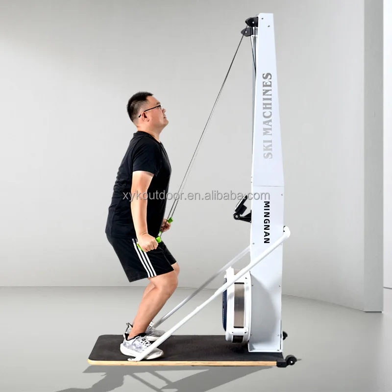Adjustable Resistance Ski Simulator Machine Indoor Ski Machine With Digital Monitor
Adjustable Resistance Ski Simulator Machine Indoor Ski Machine With Digital Monitor