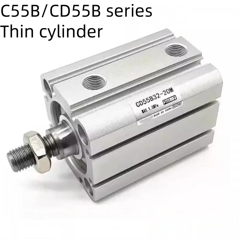 Thin Cylinder C55B/CD55B20/25/32/40/50/63-5 - 10-15-60 - 80 DC MZ
Thin Cylinder C55B/CD55B20/25/32/40/50/63-5 - 10-15-60 - 80 DC MZ