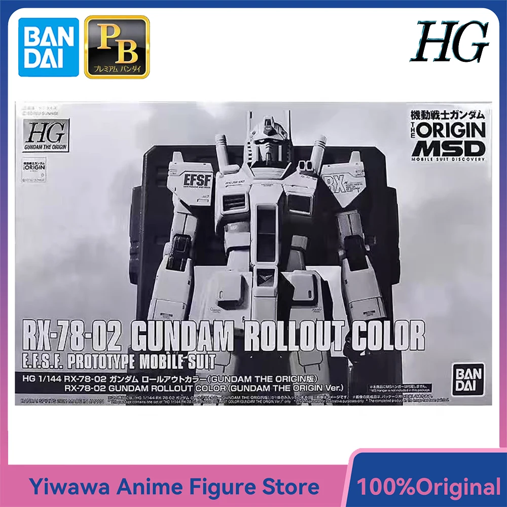 Оригинальный новый Bandai HG Gundam The Origin RX-78-02 Gundam Rollout Color 1/144 PB Эксклюзивная сборка Фигурка робота Модель игрушки
Оригинальный новый Bandai HG Gundam The Origin RX-78-02 Gundam Rollout Color 1/144 PB Эксклюзивная сборка Фигурка робота Модель игрушки