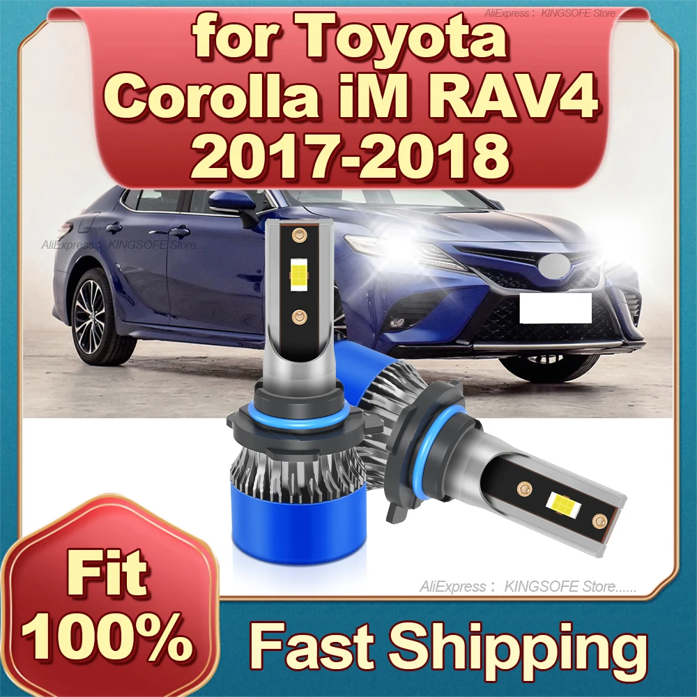 LED Headlight High Power 180W CSP Canbus Car Bulbs 9012 HIR2 Turbo Lamp 6000K for Toyota Corolla iM RAV4 2017 2018
LED Headlight High Power 180W CSP Canbus Car Bulbs 9012 HIR2 Turbo Lamp 6000K for Toyota Corolla iM RAV4 2017 2018