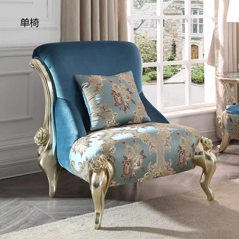 YZ-25 European Style Leisure Sofa Chair Single Solid Wood Villa Balcony Living Room High Back Princess Chair
YZ-25 European Style Leisure Sofa Chair Single Solid Wood Villa Balcony Living Room High Back Princess Chair