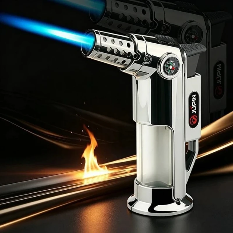 New High Temperature Welding Gun Windproof Lighter Visual Window Inflatable Outdoor Barbecue Welding Cigar Portable Spray Gun
New High Temperature Welding Gun Windproof Lighter Visual Window Inflatable Outdoor Barbecue Welding Cigar Portable Spray Gun