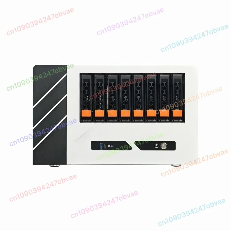 NAS8 disk storage server full height PCIE card slot main board hot-swappable chassis
NAS8 disk storage server full height PCIE card slot main board hot-swappable chassis