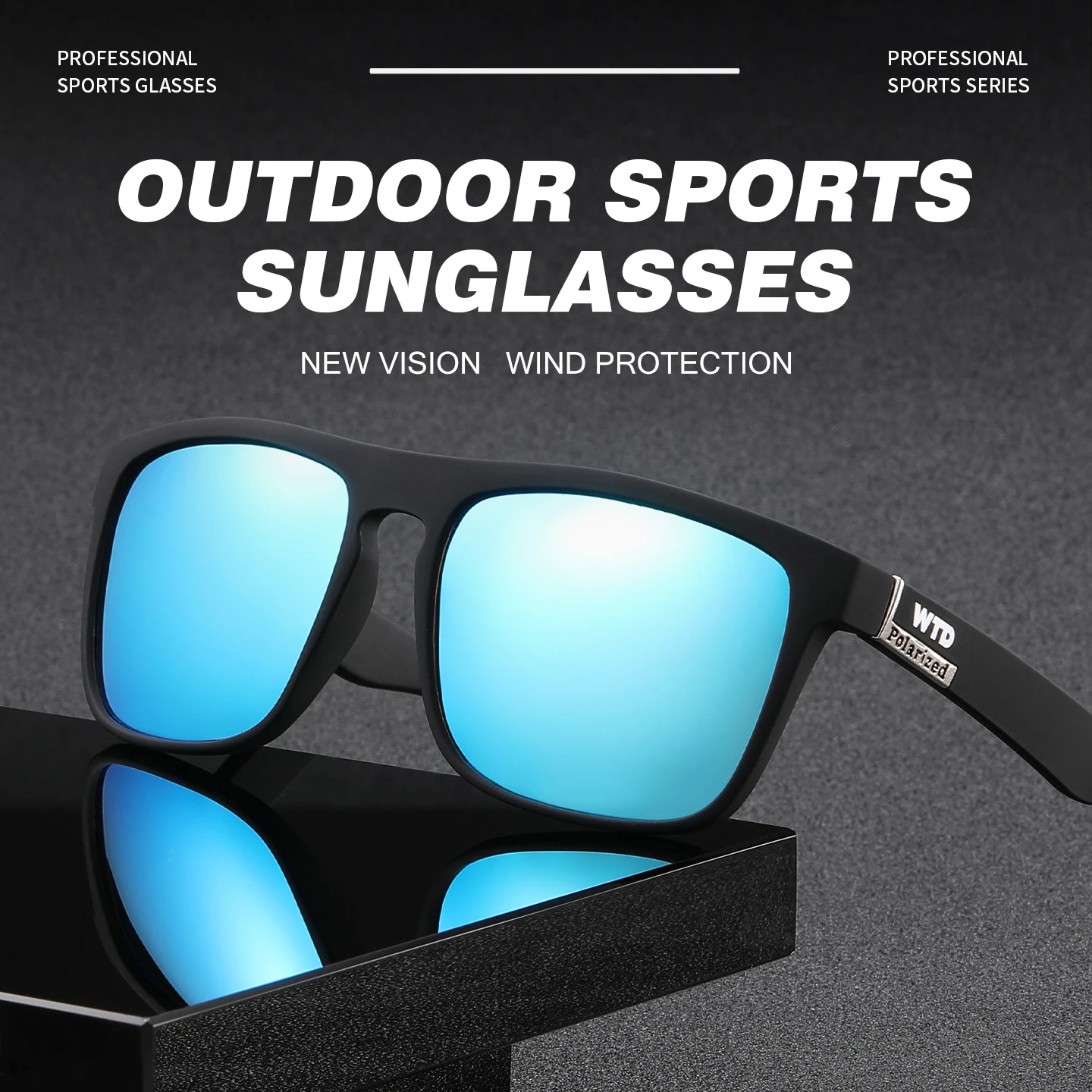 WTD Polarized Sunglasses Men Women Fashion UV400 Protection Glasses For Outdoor Sports Driving Fishing Cycling Running Hiking
WTD Polarized Sunglasses Men Women Fashion UV400 Protection Glasses For Outdoor Sports Driving Fishing Cycling Running Hiking