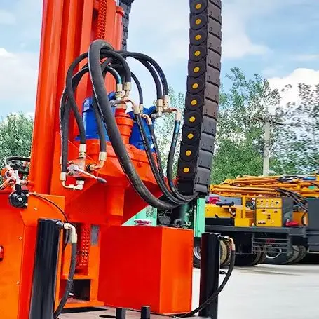 Customized Hydraulic Rotary Water Well Drilling Rig 200m Exploration Depth
Customized Hydraulic Rotary Water Well Drilling Rig 200m Exploration Depth