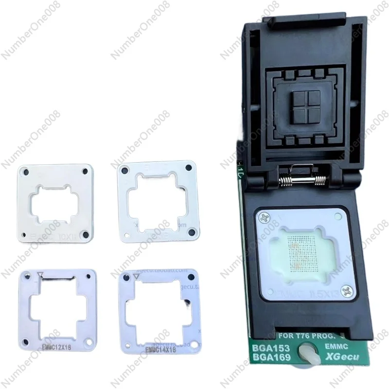 BGA153 BGA169 Adapter Test Socket Probe Socket High Speed Burner Kit Chip Read Write Tool for Programmer
BGA153 BGA169 Adapter Test Socket Probe Socket High Speed Burner Kit Chip Read Write Tool for Programmer