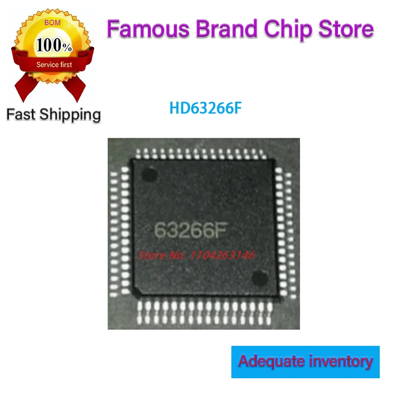 5PCS New HD63266F 63266F QFP80 Microcontroller chip IC
5PCS New HD63266F 63266F QFP80 Microcontroller chip IC