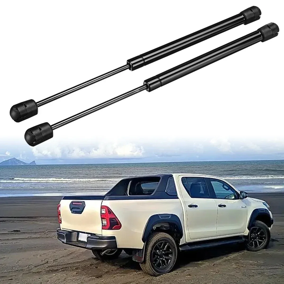 2pcs Front Hood Bonnet Rear Tailgate Gas Strut Lift Support 160N Gas Spring for RV Car Hilux Pickup ARB Canopy Rear Window
2pcs Front Hood Bonnet Rear Tailgate Gas Strut Lift Support 160N Gas Spring for RV Car Hilux Pickup ARB Canopy Rear Window