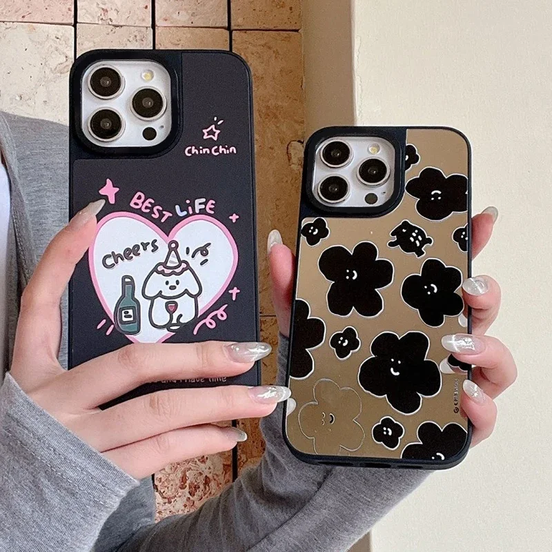 Black Flower Mirror Magnetic Phone Case Cover for IPhone 12 13 14 15 16 Pro Max Case
Black Flower Mirror Magnetic Phone Case Cover for IPhone 12 13 14 15 16 Pro Max Case