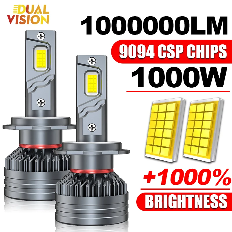 2PCS C29 H1 H7 H4 H11 H8 9012 HIR2 Bulb HB3 HB4 9005 9006 Canbus 36 Core CSP 9094 Led Lamp Car Headlight Light 1000W Fog lights
2PCS C29 H1 H7 H4 H11 H8 9012 HIR2 Bulb HB3 HB4 9005 9006 Canbus 36 Core CSP 9094 Led Lamp Car Headlight Light 1000W Fog lights