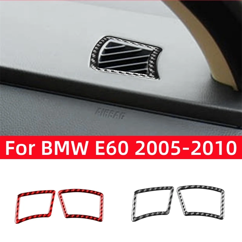 For BMW 5 Series E60 2004-2010 Accessories Carbon Fiber Interior Car Dashboard Panel Air Outlet Trim Frame Cover Decor Stickers
For BMW 5 Series E60 2004-2010 Accessories Carbon Fiber Interior Car Dashboard Panel Air Outlet Trim Frame Cover Decor Stickers