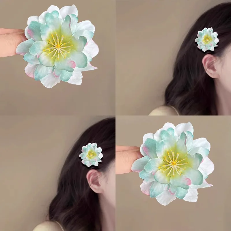 Flower hairpin edge clip behind ear hairpin female high-end head flower simulation flower headgear duck bill clip side clip
Flower hairpin edge clip behind ear hairpin female high-end head flower simulation flower headgear duck bill clip side clip