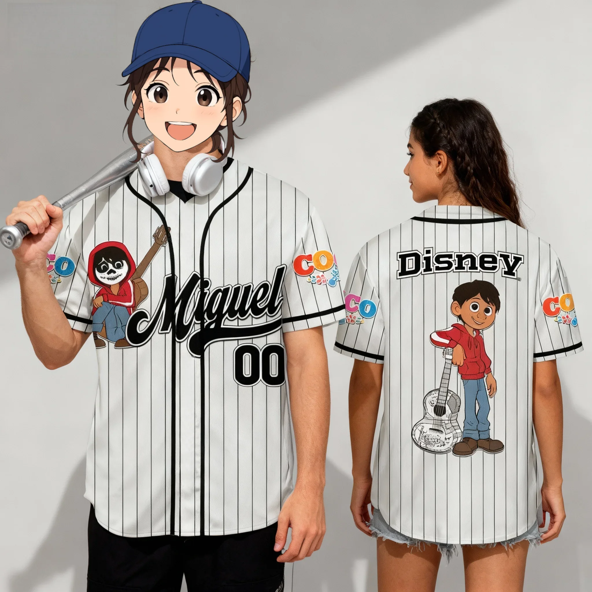 НОВЫЙ 25/26 летний блокбастер Disney Movie Coco Series бейсбольный трикотаж уличная негабаритная мужская и женская модная футболка
НОВЫЙ 25/26 летний блокбастер Disney Movie Coco Series бейсбольный трикотаж уличная негабаритная мужская и женская модная футболка