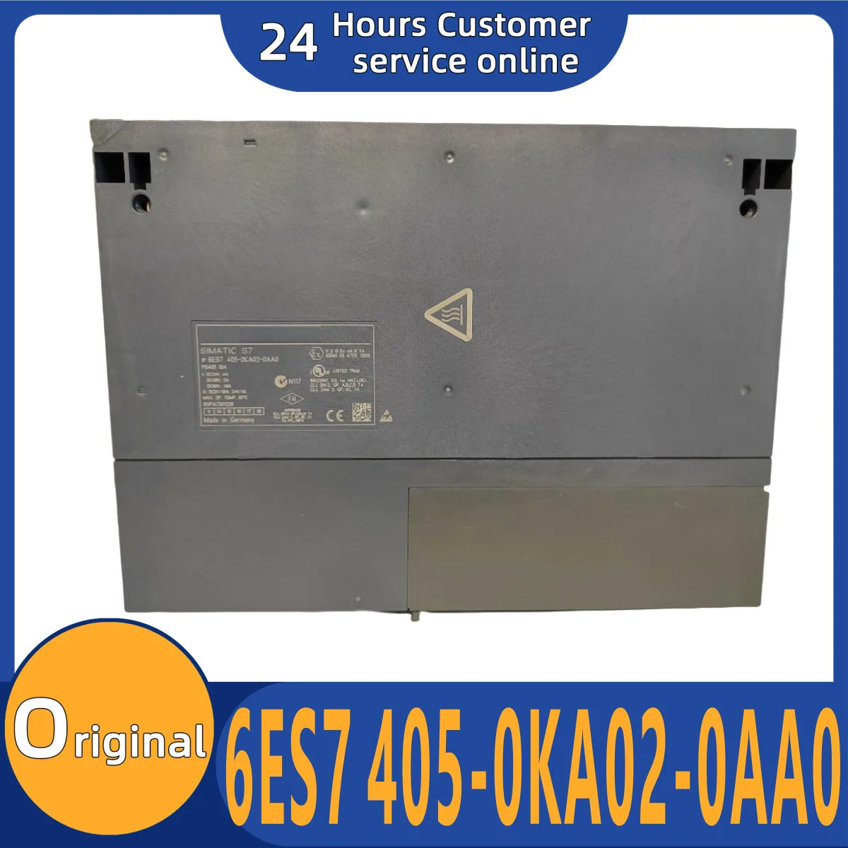 Совершенно новый оригинальный модуль 6ES7 405-0KA02-0AA0 6ES7 405-0KA01-0AA0 
Совершенно новый оригинальный модуль 6ES7 405-0KA02-0AA0 6ES7 405-0KA01-0AA0