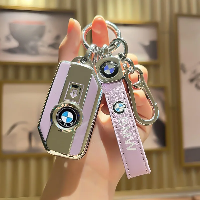 TPU Car Smart Remote Key Case Cover Shell For BMW Motorcycle F750GS F850GS K1600GT R1200GS LC ADV R1250GS ADV Auto Accessories