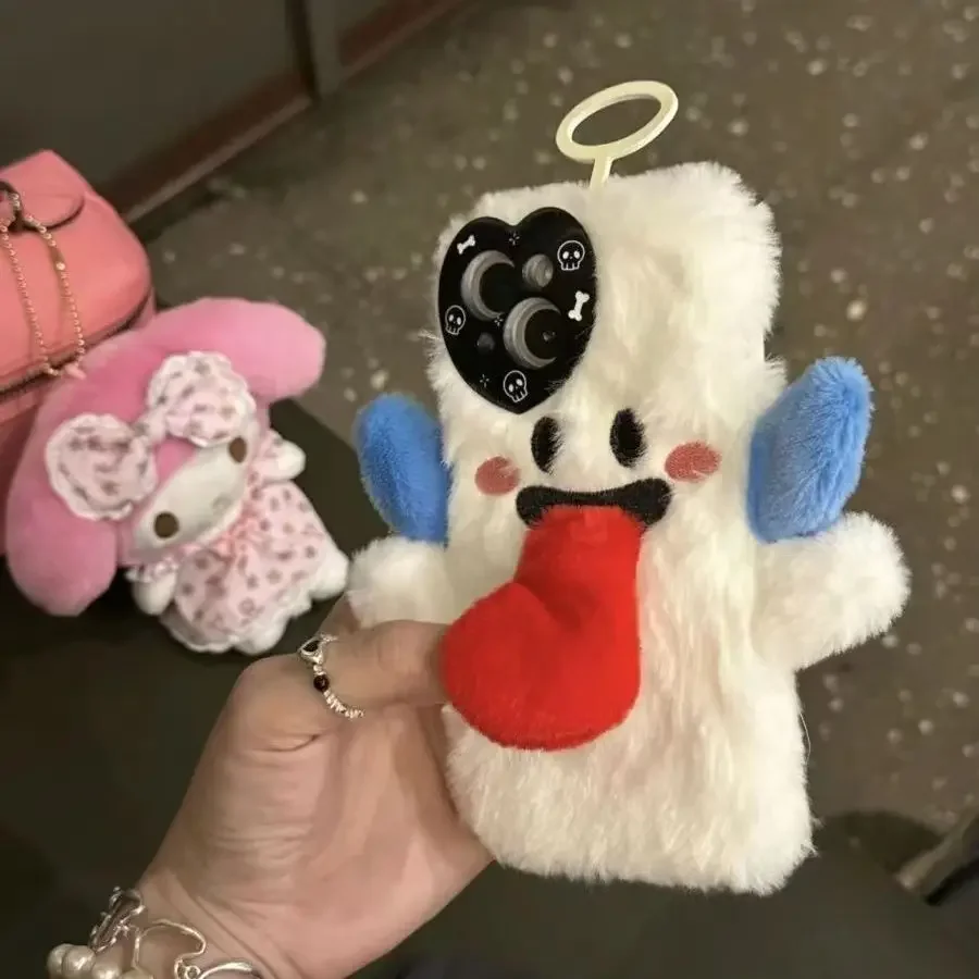 Plush Angel Ghost Suitable for iPhon 15 Phone Case Cute Tongue Spitting Ghost iPhone 14/13 Promax Phone Case All Inclusive 12/11
Plush Angel Ghost Suitable for iPhon 15 Phone Case Cute Tongue Spitting Ghost iPhone 14/13 Promax Phone Case All Inclusive 12/11
