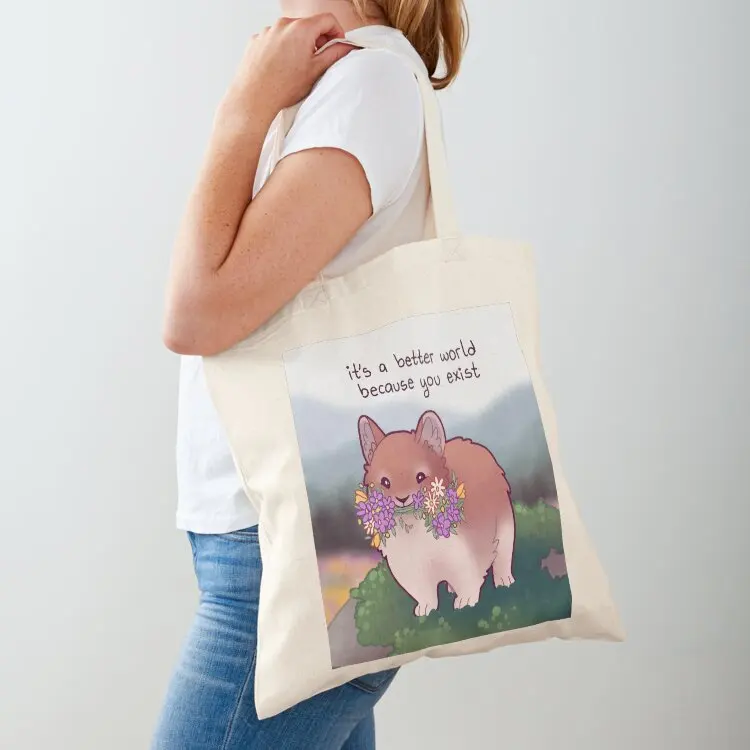 It's a Better World Because You Exist Wildflower Pika Tote Bag handbag Shopper handbag Shopper tote bag woman 
It's a Better World Because You Exist Wildflower Pika Tote Bag handbag Shopper handbag Shopper tote bag woman