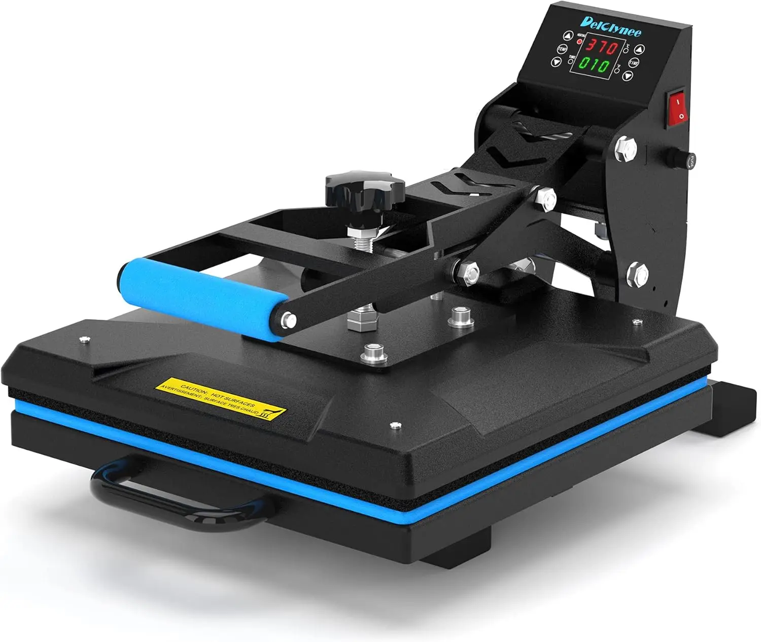 15x15 Inch High Pressure Heat Press Machine for T-Shirts, Industrial Digital Sublimation Printer for Heat Transfer Vinyl
15x15 Inch High Pressure Heat Press Machine for T-Shirts, Industrial Digital Sublimation Printer for Heat Transfer Vinyl
