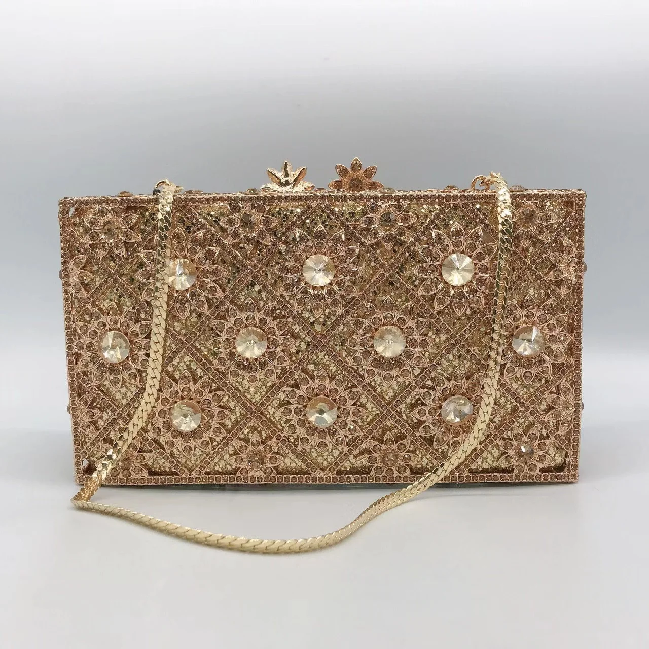 Diamond Women Evening Clutches Formal Rhinestone Purses Luxury Gold Crystal Rhinestone Wedding Purse Bridal Bag Lady Handbags
Diamond Women Evening Clutches Formal Rhinestone Purses Luxury Gold Crystal Rhinestone Wedding Purse Bridal Bag Lady Handbags
