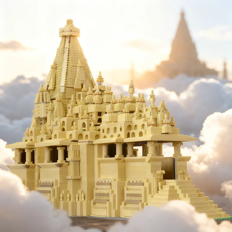 8166pcs MOC Khajuraho Temple India Architecture Model Building Blocks Toy Gift Creative Display Collectible Desk Premium Adult
8166pcs MOC Khajuraho Temple India Architecture Model Building Blocks Toy Gift Creative Display Collectible Desk Premium Adult