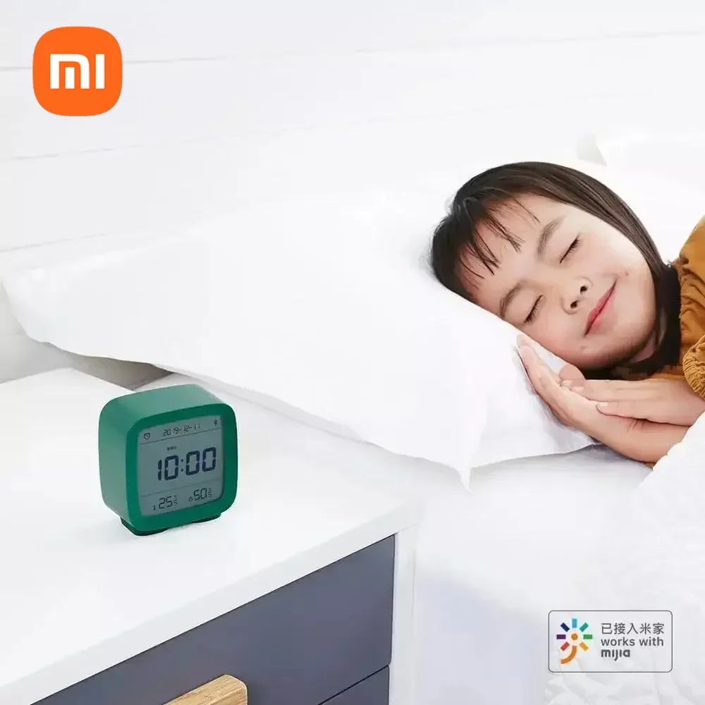 xiaomi Bluetooth alarm clock, temperature and humidity display, adjustable night light, student alarm clock
xiaomi Bluetooth alarm clock, temperature and humidity display, adjustable night light, student alarm clock
