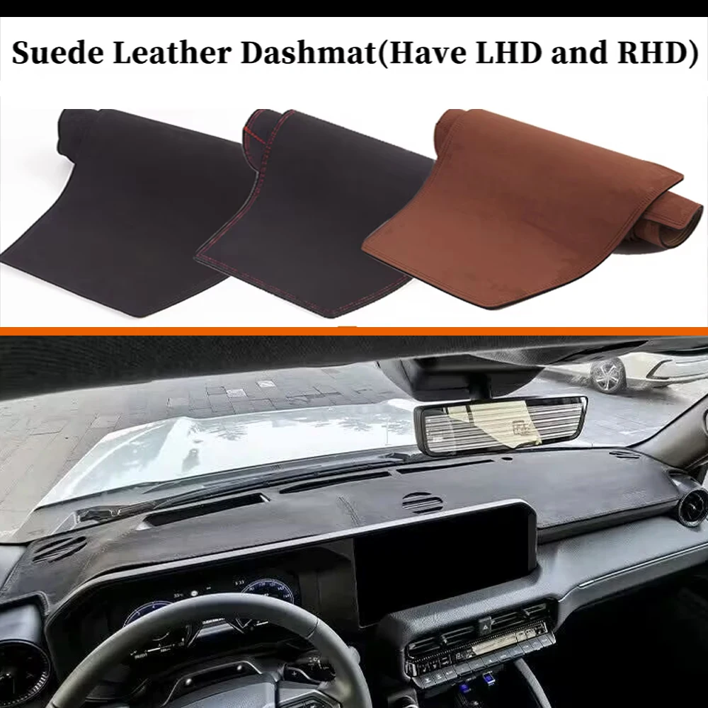 For Toyota Prado Land Cruiser LC250 LC250 2024 2025 Suede Leather Dashmat Dashboard Cover Dash Mat Car-styling Accessories
For Toyota Prado Land Cruiser LC250 LC250 2024 2025 Suede Leather Dashmat Dashboard Cover Dash Mat Car-styling Accessories