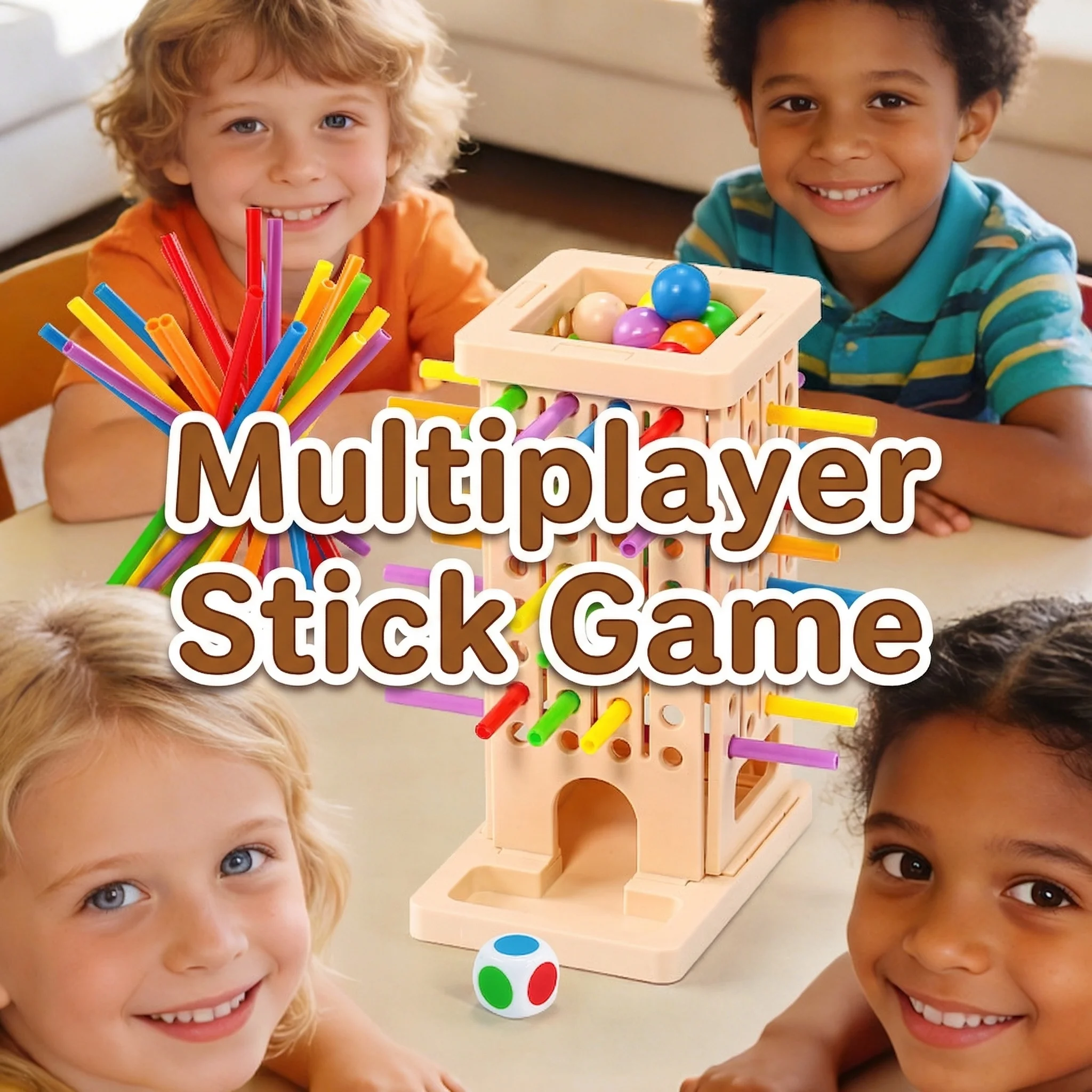 Colorful Stick Drop Ball Game, Montessori Educational Toy for Kids
Colorful Stick Drop Ball Game, Montessori Educational Toy for Kids