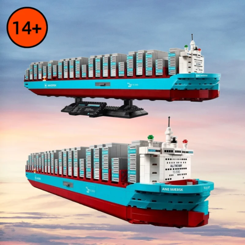 2026 New 40955 Creative Ship Boat Dual-Fuel Container Vessel DIY Bricks Puzzle Assembly Model Building Blocks Toys Adults Gifts
2026 New 40955 Creative Ship Boat Dual-Fuel Container Vessel DIY Bricks Puzzle Assembly Model Building Blocks Toys Adults Gifts
