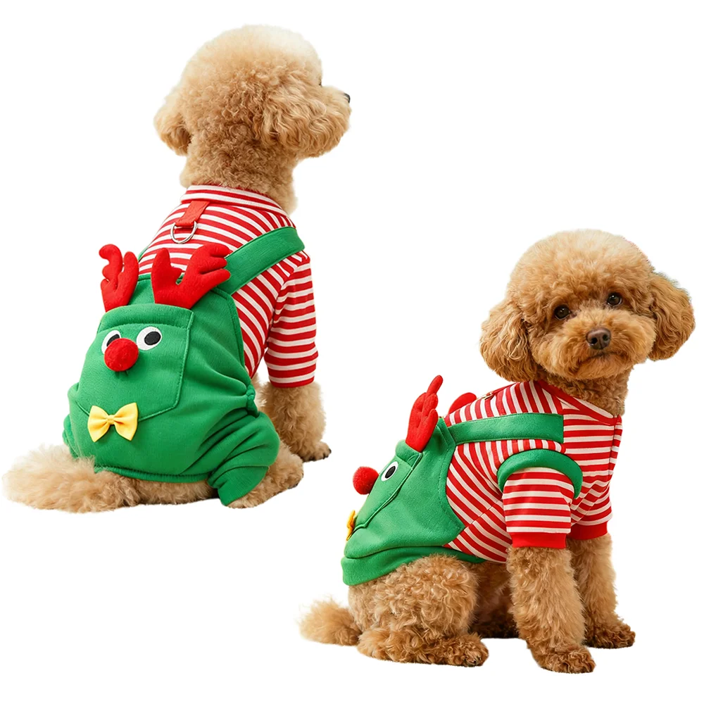 Merry Christmas Pet Clothes Dog Coat Cat Clothing Xmas Puppy Cosplay Santa Tree Costume Happy Festival Coat Supplies Wholesale
Merry Christmas Pet Clothes Dog Coat Cat Clothing Xmas Puppy Cosplay Santa Tree Costume Happy Festival Coat Supplies Wholesale