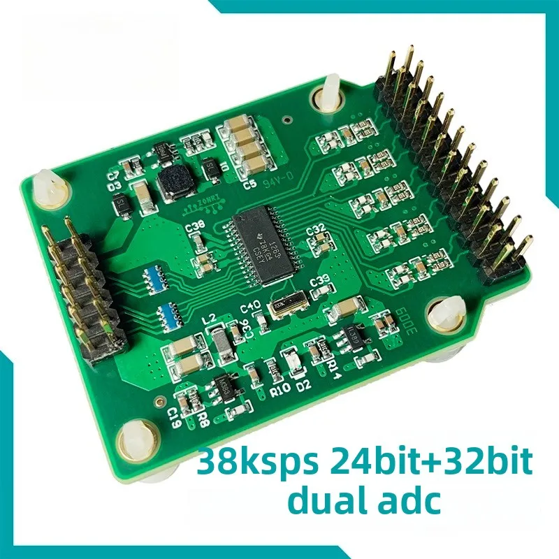 ADS1263 32Bit High Precision ADC Module / 24Bit+32Bit Dual ADC / Analog-to-digital Conversion 38.4ksps
ADS1263 32Bit High Precision ADC Module / 24Bit+32Bit Dual ADC / Analog-to-digital Conversion 38.4ksps
