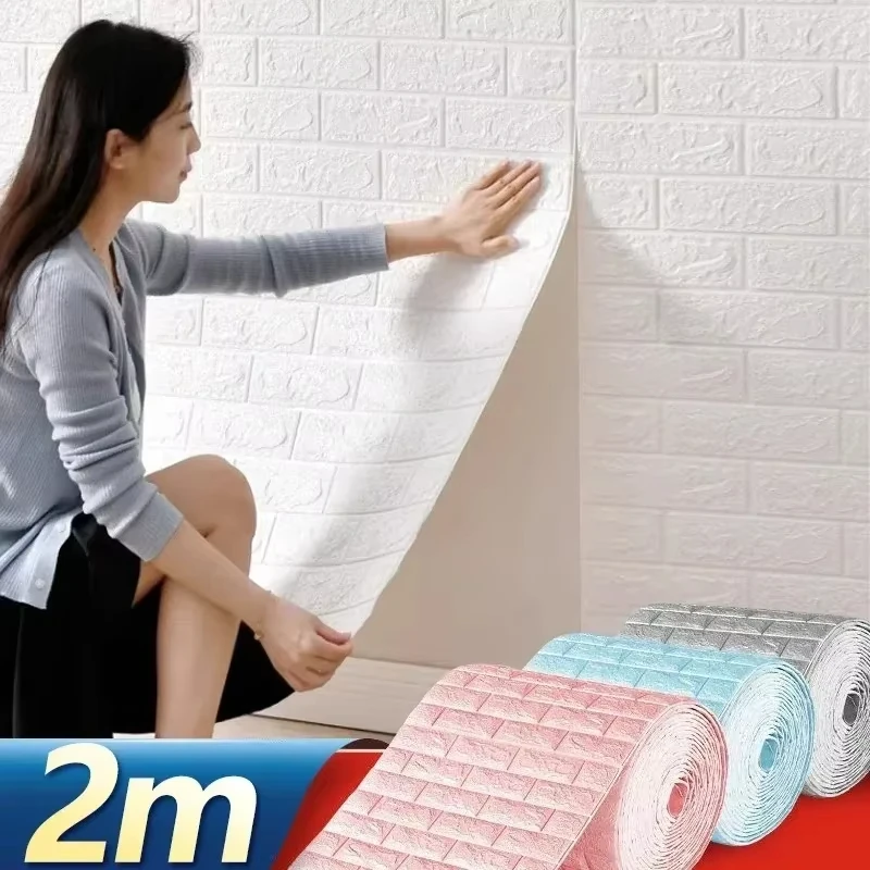 70 см * 2 м 3D стикер на стену мягкие пенопластовые кирпичные обои DIY самоклеющиеся гостиная кухня ванная комната домашние декоративные обои
70 см * 2 м 3D стикер на стену мягкие пенопластовые кирпичные обои DIY самоклеющиеся гостиная кухня ванная комната домашние декоративные обои