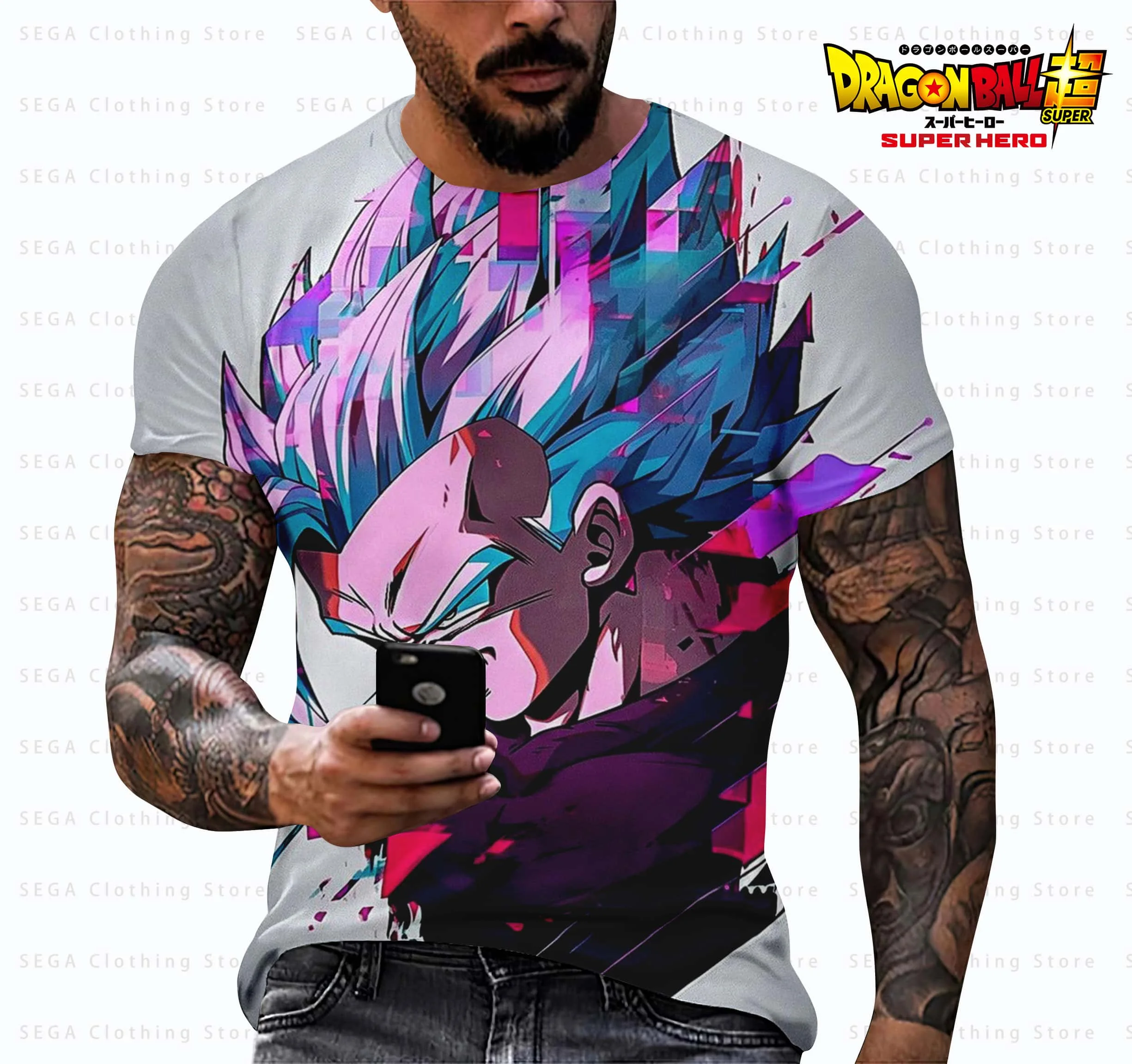 Dragon Ball Z Kids New Summer Men's 3D Printed Cartoon Shirt for The Harajuku Clothes Super Instinct Goku Short Slever T-shirt
Dragon Ball Z Kids New Summer Men's 3D Printed Cartoon Shirt for The Harajuku Clothes Super Instinct Goku Short Slever T-shirt