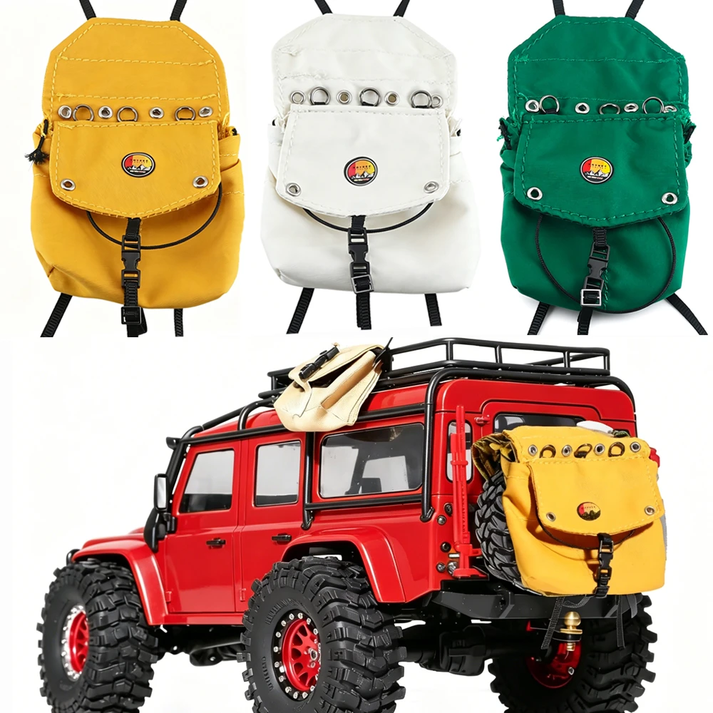 Simulation Spare Tire Backpack Decoration Wheel Tires Storage Bags for 1/18 1/24 RC TRX4-M SCX24 MJX Crawler Car
Simulation Spare Tire Backpack Decoration Wheel Tires Storage Bags for 1/18 1/24 RC TRX4-M SCX24 MJX Crawler Car