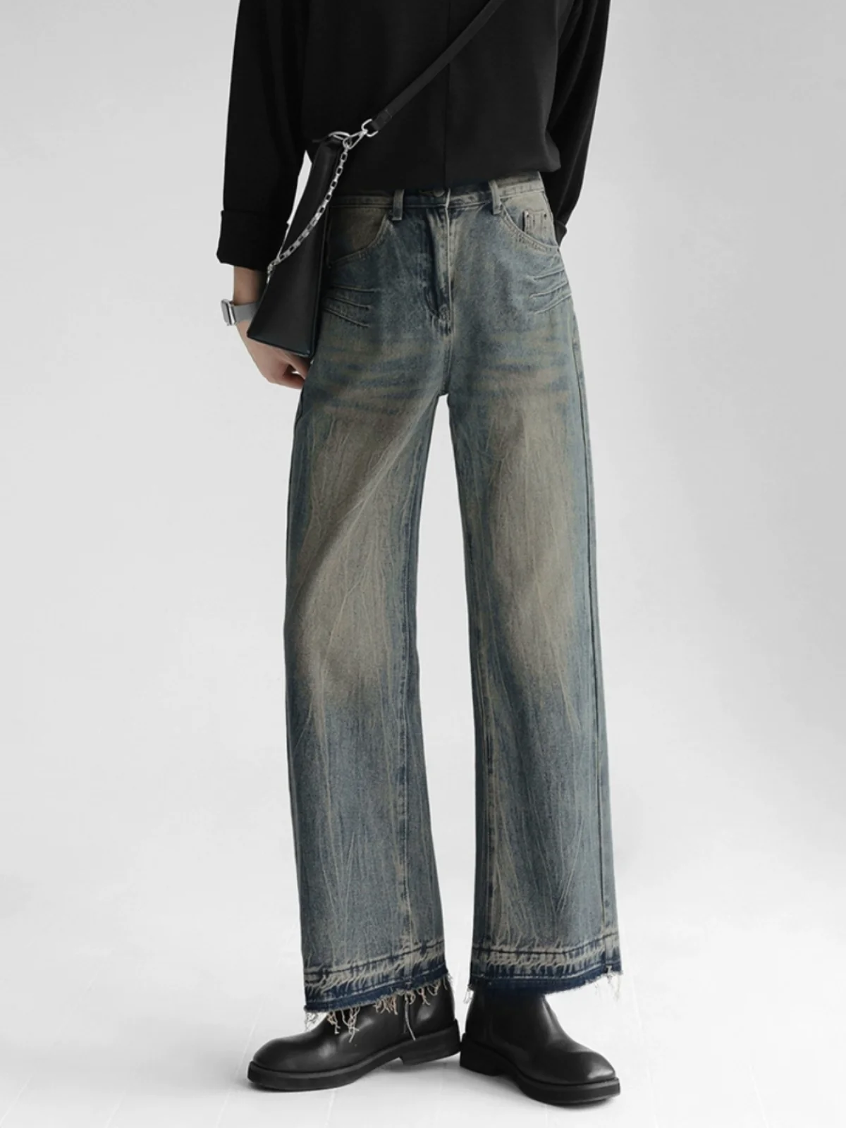 Waed Vintage Heavy Crt Loose Drapey Jeans Men Women Straight Leg Long Trousers American High Street Sle Casual Jeans
Waed Vintage Heavy Crt Loose Drapey Jeans Men Women Straight Leg Long Trousers American High Street Sle Casual Jeans